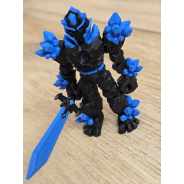 Figurka Żywiołaka Ciemna Strona Mocy Niebieski 3d - Druk3d fidget mixGadzet