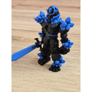 Figurka Żywiołaka Ciemna Strona Mocy Niebieski 3d - Druk3d fidget mixGadzet