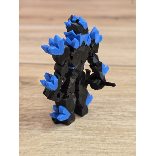 Figurka Żywiołaka Ciemna Strona Mocy Niebieski 3d - Druk3d fidget mixGadzet