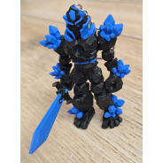 Breloczek Żywiołaka Ciemna Strona Mocy Niebieski 3D -Druk3d fidget Keychain