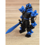 Breloczek Żywiołaka Ciemna Strona Mocy Niebieski 3D -Druk3d fidget Keychain