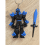 Breloczek Żywiołaka Ciemna Strona Mocy Niebieski 3D -Druk3d fidget Keychain
