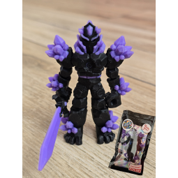 Figurka Żywiołaka Ciemna Strona Mocy Fioletowy 3d - Druk3d fidget mixGadzet
