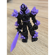 Figurka Żywiołaka Ciemna Strona Mocy Fioletowy 3d - Druk3d fidget mixGadzet