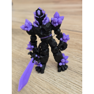Breloczek Żywiołaka Ciemna Strona Mocy Fioletowy 3D -Druk3d fidget Keychain