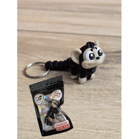 Breloczek Małpki 3D - Brelok Druk3d fidget Keychain mixGadzet
