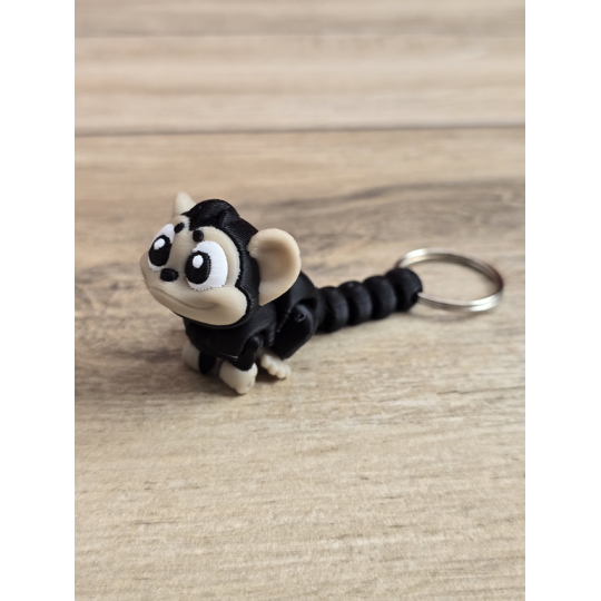 Breloczek Małpki 3D - Brelok Druk3d fidget Keychain mixGadzet