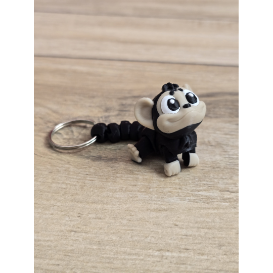 Breloczek Małpki 3D - Brelok Druk3d fidget Keychain mixGadzet