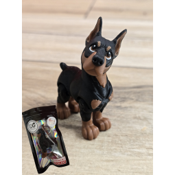 Figurka Dobermana 3D - Druk3d fidget mixGadzet