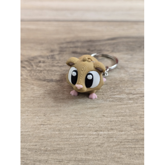 Breloczek Świnki Morskiej 3D - Brelok Druk3d fidget Keychain mixGadzet