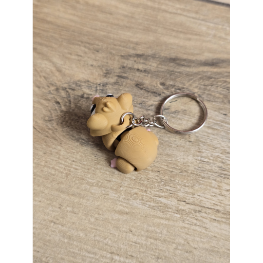 Breloczek Świnki Morskiej 3D - Brelok Druk3d fidget Keychain mixGadzet
