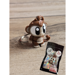 Breloczek Małpki 3D - Brelok Druk3d fidget Keychain mixGadzet