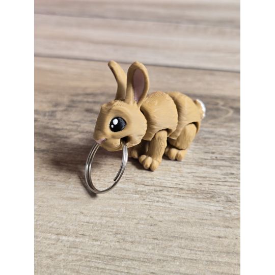 Breloczek Króliczka 3D - Brelok Druk3d fidget Keychain mixGadzet
