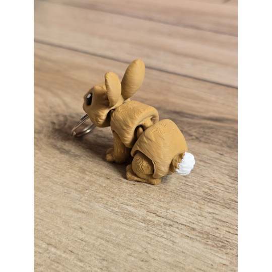 Breloczek Króliczka 3D - Brelok Druk3d fidget Keychain mixGadzet