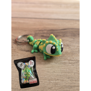 Breloczek Kameleona 3D - Brelok Druk3d fidget Keychain mixGadzet