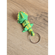 Breloczek Kameleona 3D - Brelok Druk3d fidget Keychain mixGadzet
