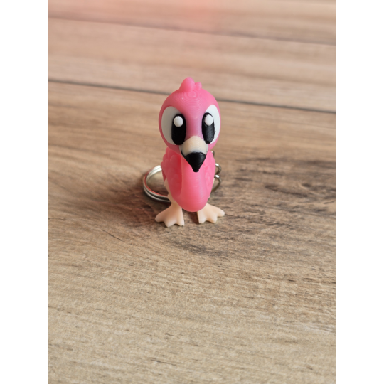 Breloczek Flaminga 3D - Brelok Druk3d fidget Keychain mixGadzet