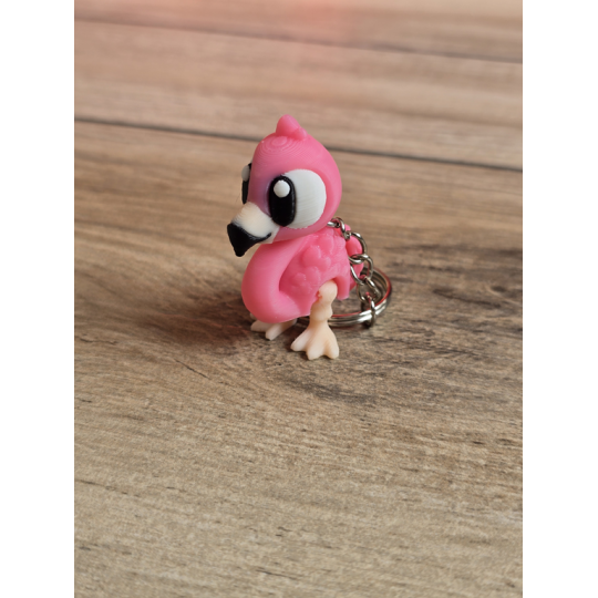 Breloczek Flaminga 3D - Brelok Druk3d fidget Keychain mixGadzet
