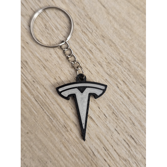 Breloczek Tesla - Świeci w Nocy! 3d - Druk3d fidget Keychain mixGadzet