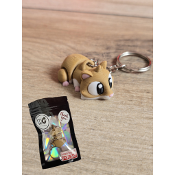 Breloczek Chomika 3D - Brelok Druk3d fidget Keychain mixGadzet