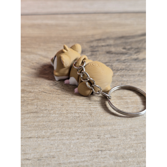 Breloczek Chomika 3D - Brelok Druk3d fidget Keychain mixGadzet