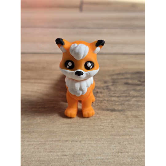 Figurka Liska 3D - Druk3d fidget mixGadzet