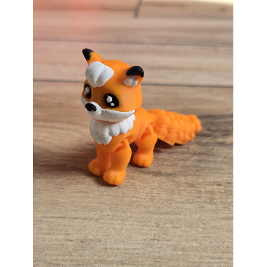 Figurka Liska 3D - Druk3d fidget mixGadzet