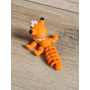Figurka Liska 3D - Druk3d fidget mixGadzet