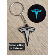 Breloczek Tesla - Świeci w Nocy! 3d - Druk3d fidget Keychain mixGadzet