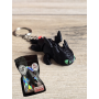 Breloczek Szczerbatek Nocna Furia 3D - Brelok Druk3d Keychain mixGadzet