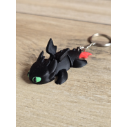 Breloczek Szczerbatek Nocna Furia 3D - Brelok Druk3d Keychain mixGadzet