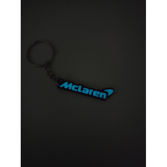 Breloczek McLaren - Świeci w Nocy! 3d - Druk3d fidget Keychain mixGadzet