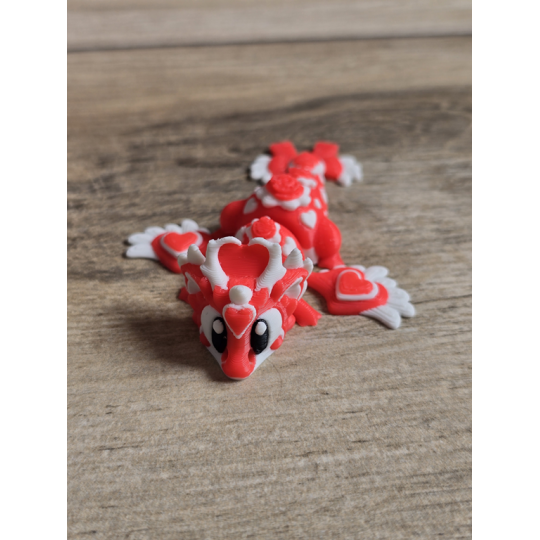 Mini Figurka Heartseeker Dragon 3D - Druk3d fidget mixGadzet