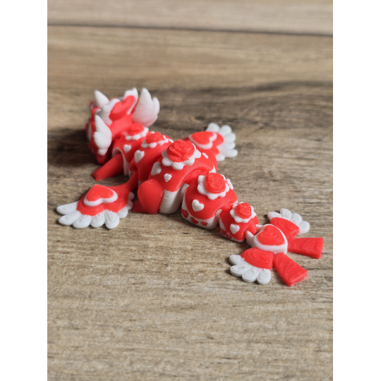 Mini Figurka Heartseeker Dragon 3D - Druk3d fidget mixGadzet