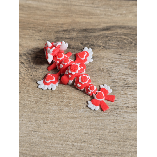 Mini Figurka Heartseeker Dragon 3D - Druk3d fidget mixGadzet
