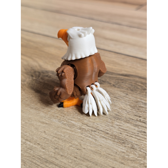 Figurka Muskularny Orzeł 3D - Druk3d fidget mixGadzet