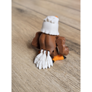 Figurka Muskularny Orzeł 3D - Druk3d fidget mixGadzet