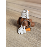 Breloczek Muskularny Orzeł 3D - Brelok Druk3d fidget Keychain mixGadzet