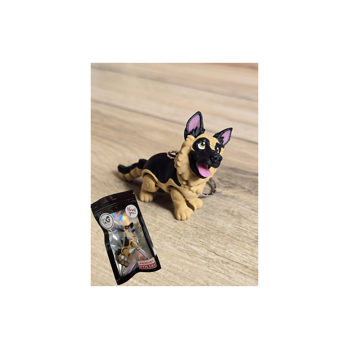 Breloczek GSD 3D - Brelok Druk3d fidget Keychain mixGadzet