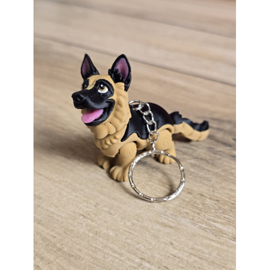 Breloczek GSD 3D - Brelok Druk3d fidget Keychain mixGadzet