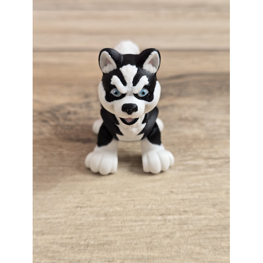 Figurka Flexy Husky 3D - Druk3d fidget mixGadzet