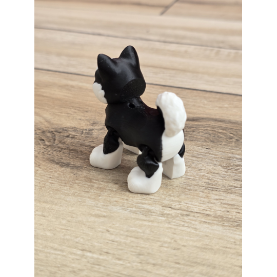 Figurka Flexy Husky 3D - Druk3d fidget mixGadzet