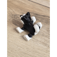 Figurka Flexy Husky 3D - Druk3d fidget mixGadzet