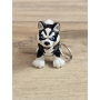 Breloczek Flexy Husky 3D - Brelok Druk3d fidget Keychain mixGadzet