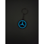 Breloczek Mercedes - Świeci w Nocy! 3d - Druk3d fidget Keychain mixGadzet