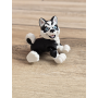 Breloczek Flexy Husky 3D - Brelok Druk3d fidget Keychain mixGadzet