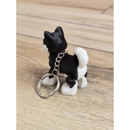 Breloczek Flexy Husky 3D - Brelok Druk3d fidget Keychain mixGadzet