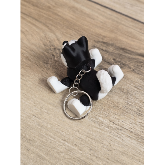 Breloczek Flexy Husky 3D - Brelok Druk3d fidget Keychain mixGadzet
