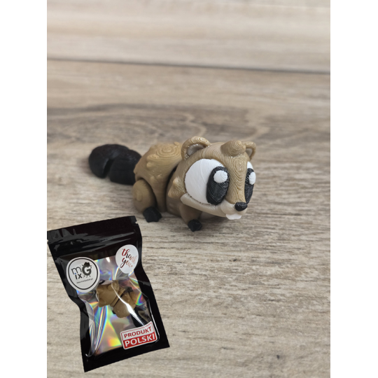 Mini Figurka Bóbr 3D - Druk3d fidget mixGadzet