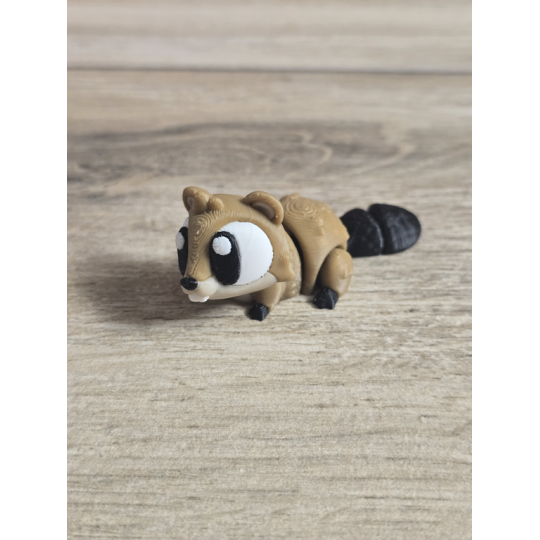 Mini Figurka Bóbr 3D - Druk3d fidget mixGadzet